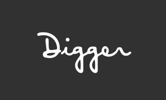 Digger Script Font Fonts Free Download Digger Script Font - Featured Image