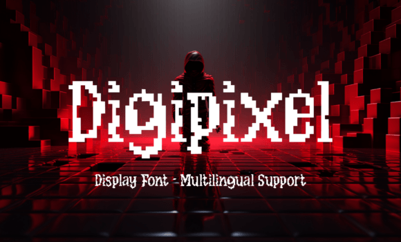 Digipixel Font - Featured Image