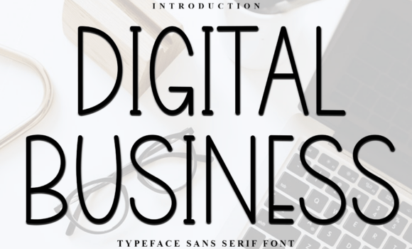 Digital Business Font Fonts Free Download Digital Business Font - Featured Image