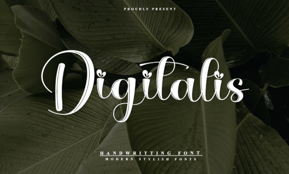 Digitalis Font - Featured Image