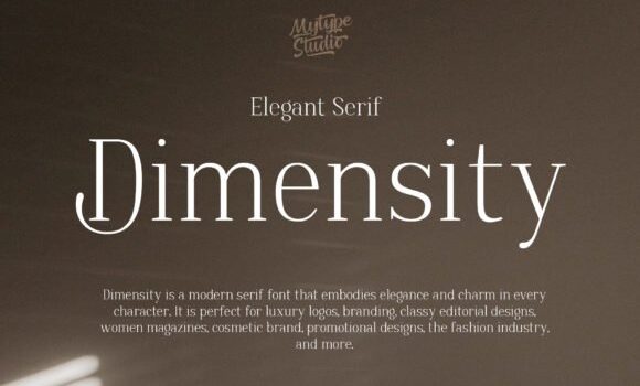 Dimensity Font Fonts Free Download Dimensity Font - Featured Image