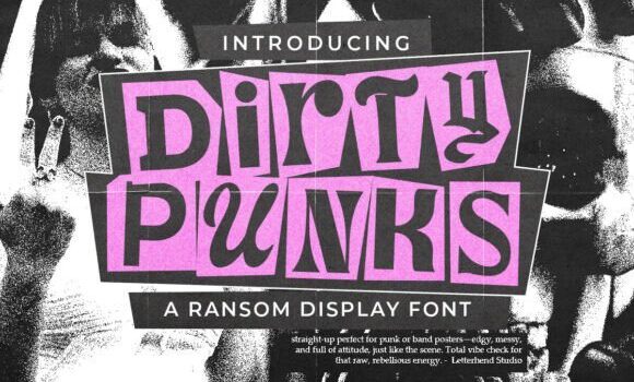 Dirty Punks Font Fonts Free Download Dirty Punks Font - Featured Image