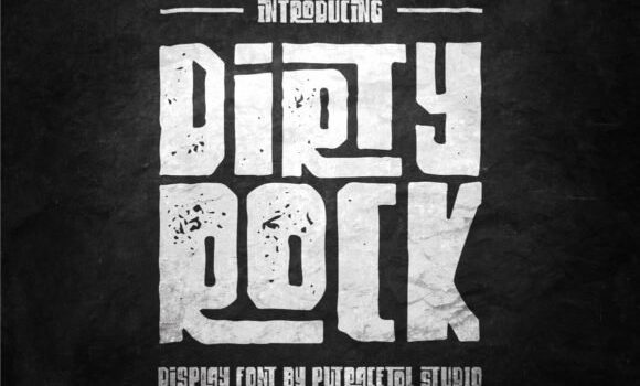 Dirty Rock Font Fonts Free Download Dirty Rock Font - Featured Image