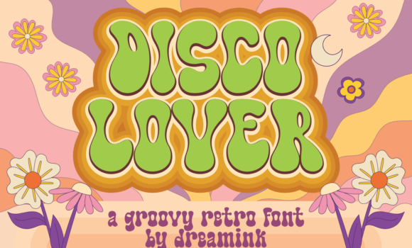 Disco Lover Font - Featured Image