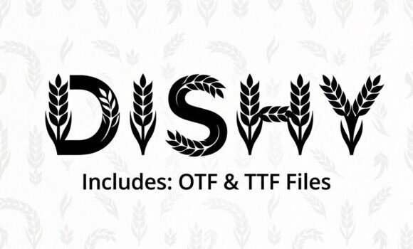 Dishy Font - Featured Image