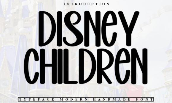 Disney Children Font - Featured Image
