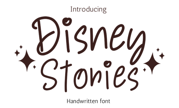 Disney Stories Font - Featured Image