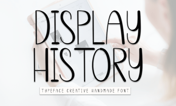Display History Font Fonts Free Download Display History Font - Featured Image