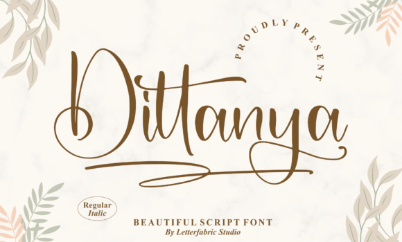 Dittanya Font - Featured Image