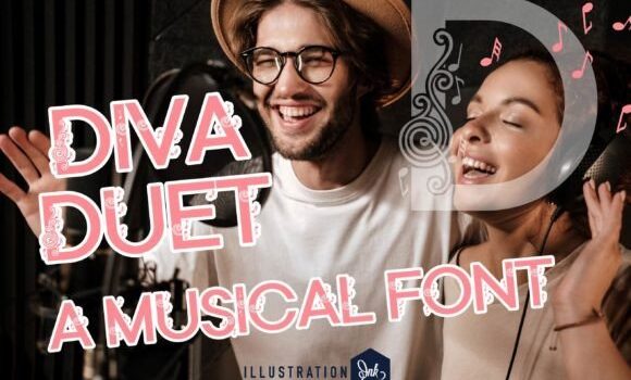 Diva Duet Font - Featured Image