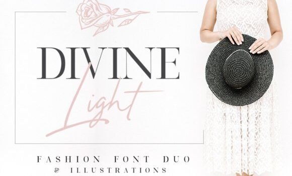 Divine Light Duo Font - Featured Image