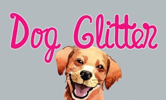 Dog Glitter Font Fonts Free Download Dog Glitter Font - Featured Image