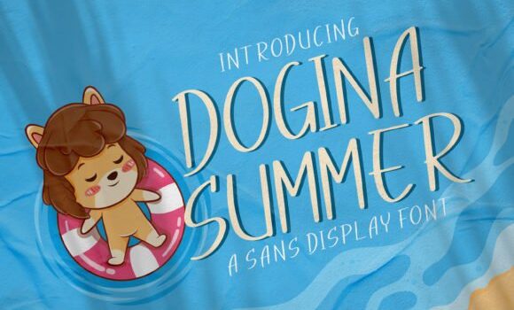 Dogina Summer Font Fonts Free Download Dogina Summer Font - Featured Image