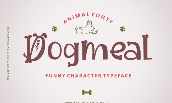 Dogmeal Font - Featured Image