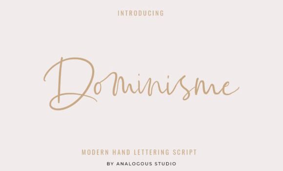 Dominisme Font - Featured Image