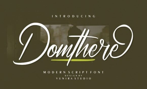 Domthere Font - Featured Image