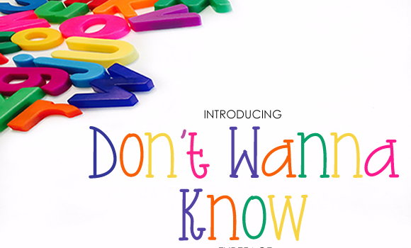 Don’t Wanna Know Font Fonts Free Download Don't Wanna Know Font - Featured Image