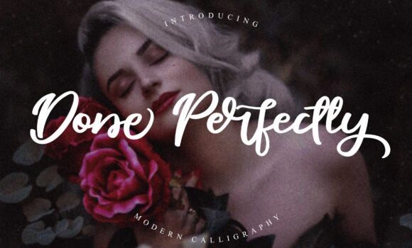 Done Perfectly Font Fonts Free Download Done Perfectly Font - Featured Image