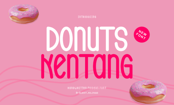 Donuts Kentang Font - Featured Image