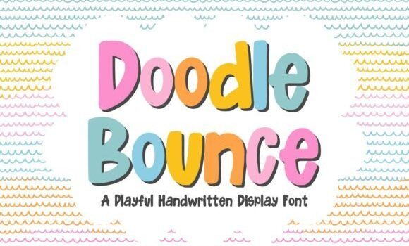 Doodle Bounce Font Fonts Free Download Doodle Bounce Font - Featured Image