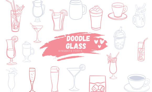 Doodle Glass Font Fonts Free Download Doodle Glass Font - Featured Image