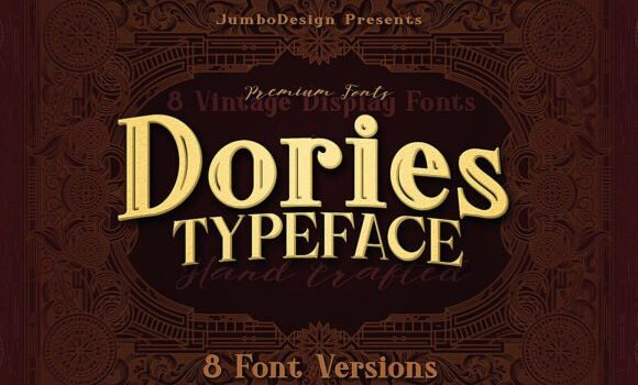 Dories Family Font - Featured Image