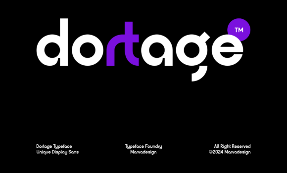 Dortage Font Fonts Free Download