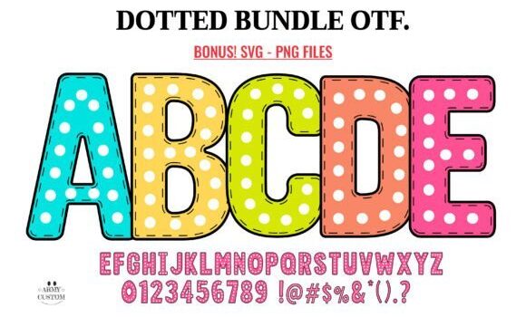Dotted Bundle Font - Featured Image