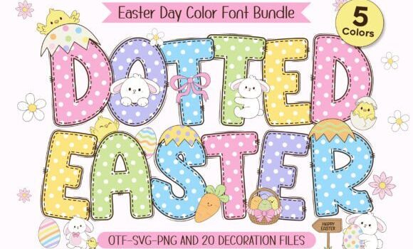 Dotted Easter Font - Featured Image