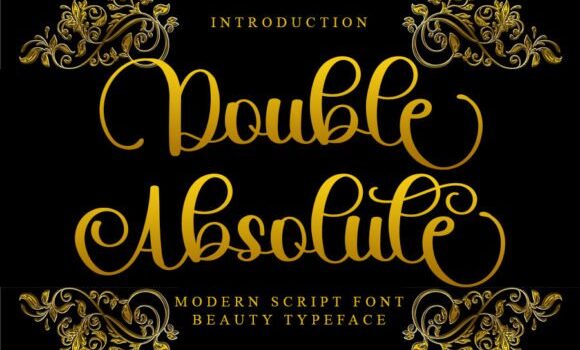 Double Absolute Font - Featured Image