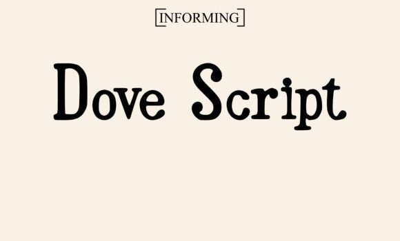Dove Script Font - Featured Image