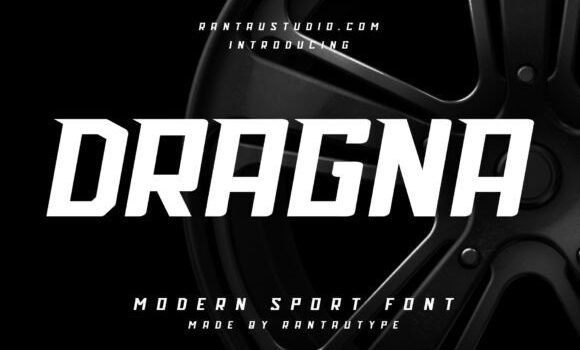 Dragna Font - Featured Image