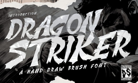 Dragon Striker Font - Featured Image