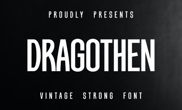 Dragothen Font - Featured Image