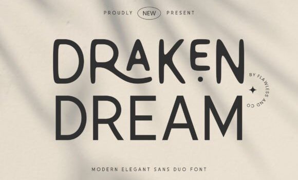 Draken Dream Font Fonts Free Download Draken Dream Font - Featured Image