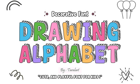 Drawing Alphabet Font Fonts Free Download Drawing Alphabet Font - Featured Image