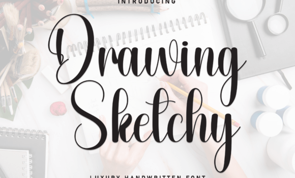 Drawing Sketchy Font - Featured Image