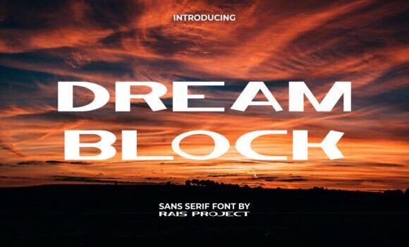 Dream Block Font Fonts Free Download Dream Block Font - Featured Image