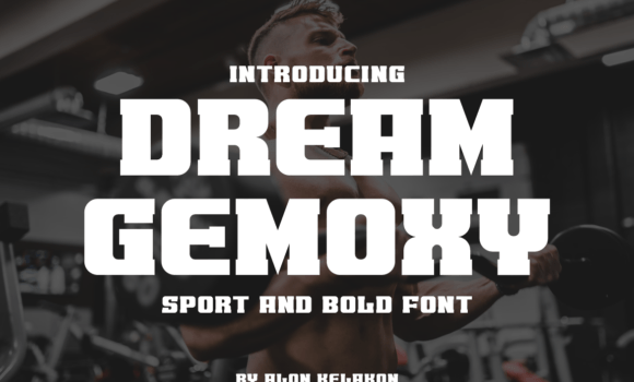 Dream Gemoxy Font Fonts Free Download Dream Gemoxy Font - Featured Image