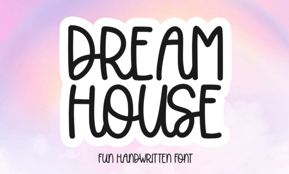 Dream House Font Fonts Free Download Dream House Font - Featured Image