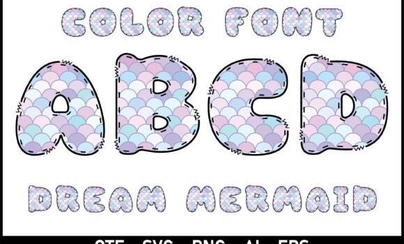 Dream Mermaid Font - Featured Image