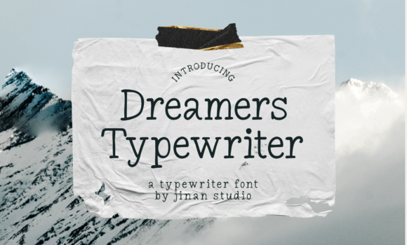 Dreamers Typewriter Font Fonts Free Download Dreamers Typewriter Font - Featured Image