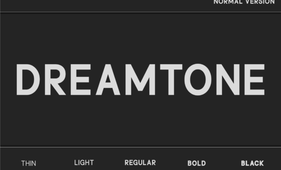 Dreamtone Font - Featured Image