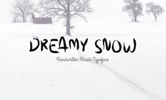 Dreamy Snow Font - Featured Image