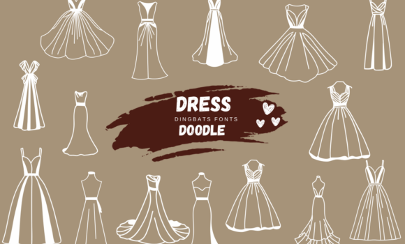 Dress Doodle Font - Featured Image