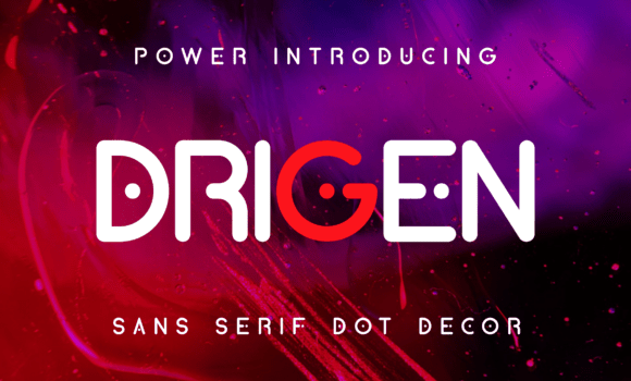 Drigen Font Fonts Free Download Drigen Font - Featured Image