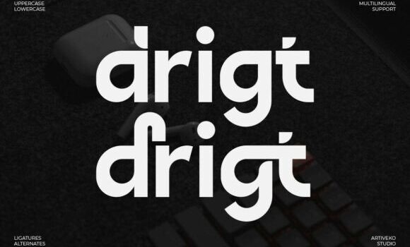 Drigt Font - Featured Image