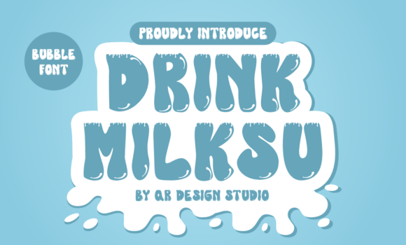 Drink Milksu Font Fonts Free Download Drink Milksu Font - Featured Image