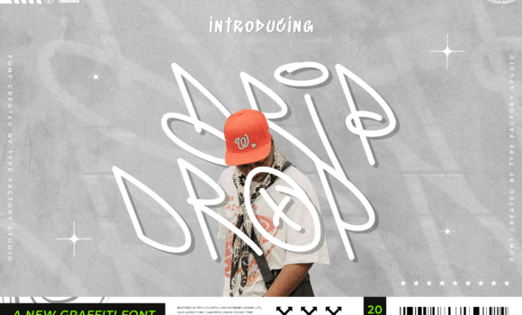 Drip Drop Font Fonts Free Download Drip Drop Font - Featured Image