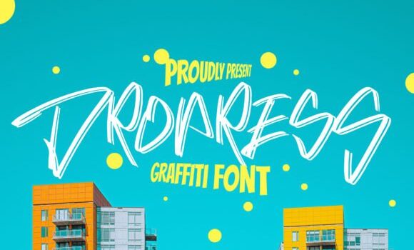 Dropress Font - Featured Image